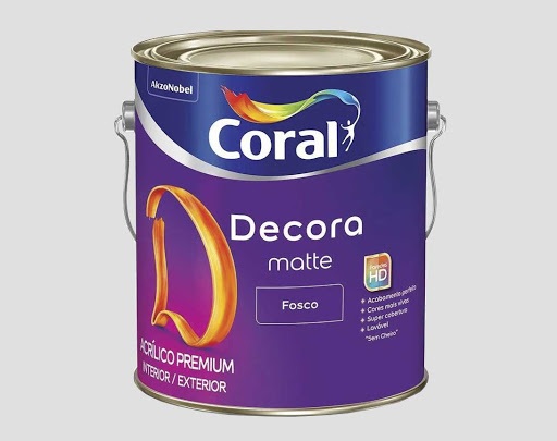 CORAL DECORA MATTE FOSCO BRANCO 3,600