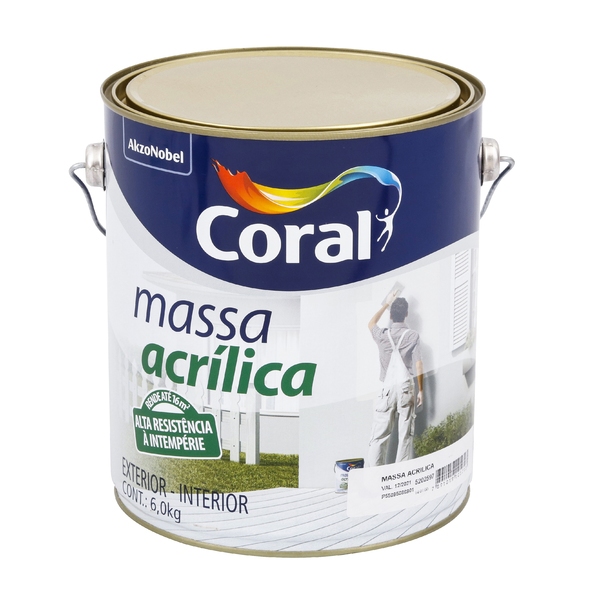 CORAL MASSA ACRILICA 5,7KG