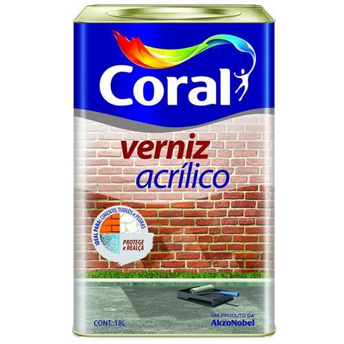 CORAL VERNIZ ACRILICO INCOLOR 18LT