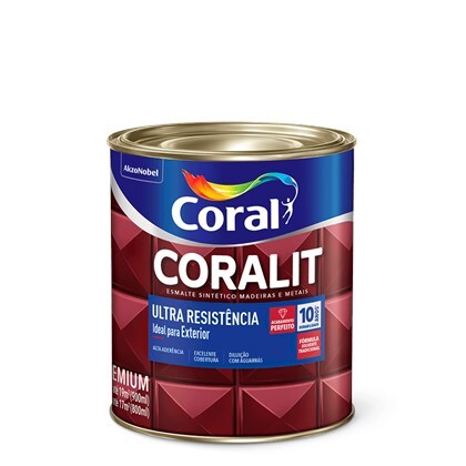 CORALIT CINZA ESCURO ULTRA RESISTENTE 0,9