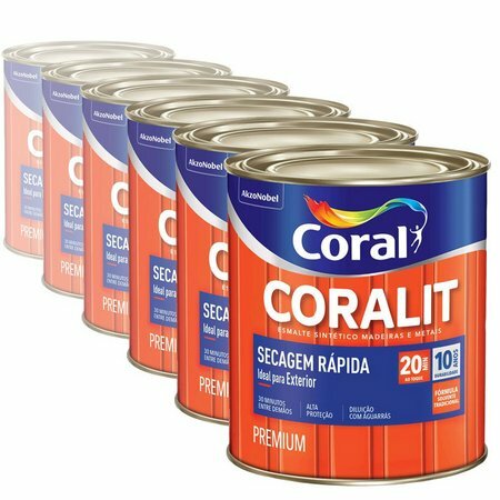 CORALIT VERMELHO SECAGEM RAPIDA 0.900