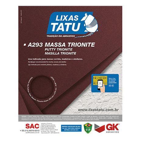 TATU LIXA MASSA 180