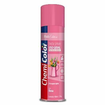 SPRAY CHEMICOLOR USO GERAL ROSA 400ML