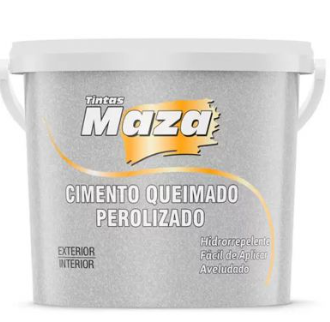 MAZA CIMENTO QUEIMADO PEROLIZADO PRATA NOBRE 1,2 KG