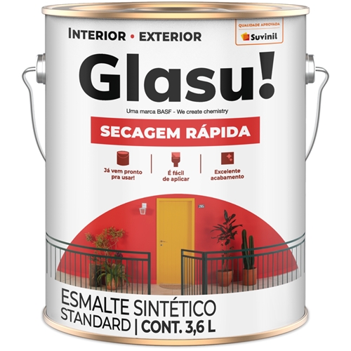 GLASURIT ESMALTE  BRANCO ACETINADO STANDARD 3,6L