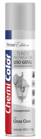 SPRAY CHEMICOLOR USO GERAL FUNDO PREP CINZA 400ML