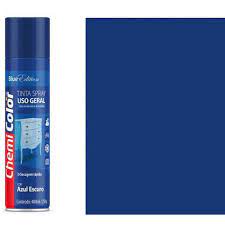 SPRAY CHEMICOLOR USO GERAL AZUL ESCURO BRILHANTE 400ML