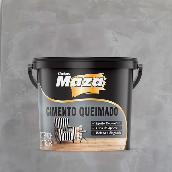 MAZA CIMENTO QUEIMADO 23KG