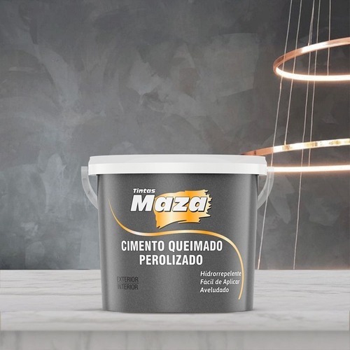 MAZA CIMENTO QUEIMADO PEROLIZADO DIAMANTE NEGRO 1,2 KG