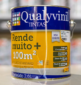 QUALYCRIL BRANCO RENDE MUITO  3,6