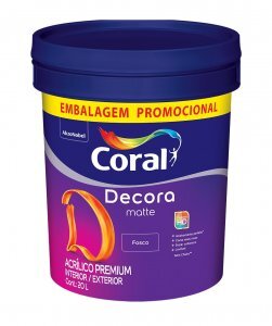 CORAL DECORA MATTE FOSCO BRANCO 20LT