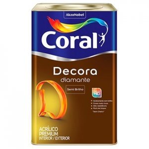 CORAL DECORA DIAMANTE S/B BRANCO 18LT