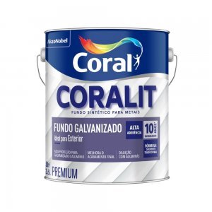 CORAL CORALIT  FUNDO GALVANIZADO BRANCO 3.6