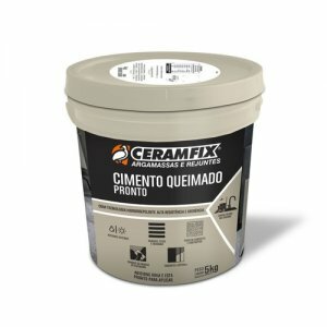 CERAMFIX CIMENTO QUEIMADO PRONTO PLATINA 5KG