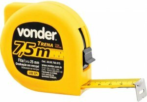 VONDER TRENA ACO ECONOMICA 7,5M X 25MM