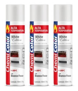 SPRAY CHEMICOLOR ALTA TEMPERATURA  ALUMINIO 350ML