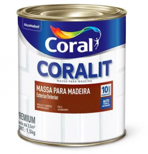 CORAL MASSA OLEO P/ MADEIRA 900ML