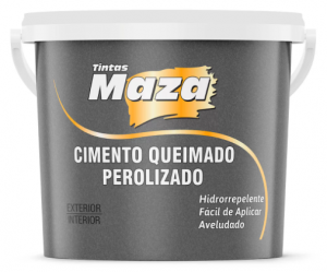 MAZA CIMENTO QUEIMADO PEROLIZADO DIAMANTE NEGRO 1,2 KG