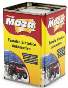 MAZA ESMALTE PRETO FOSCO 18L IND