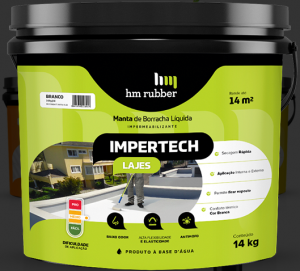 HM RUBBER IMPERTECH LAJE BRANCO 14KG