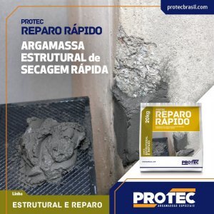 PROTEC REPARO RAPIDO CINZA 20KG