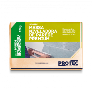 PROTEC MASSA NIVELADORA PAREDE CINZA PREMIUM 20KG