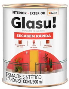 GLASURIT ESMALTE  BRANCO ACETINADO STANDARD 0,9L