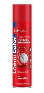 SPRAY CHEMICOLOR USO GERAL VERMELHO 400ML