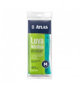 ATLAS LUVA NITRILICA MEDIA