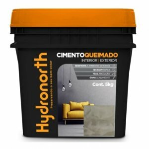 HYDRONORTH CIMENTO QUEIMADO CINZA CRONOS 5KG