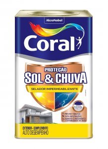 CORAL SOL E CHUVA FUNDO ELAST BCO 18LT