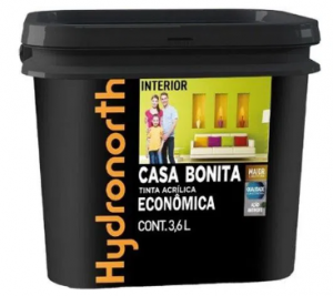 HYDRONORTH ACRILICO FOSCO ECONOMICA PRETO 3,6