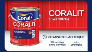 CORALIT ALUMINIO SECAGEM RAPIDA BRILHANTE 3.0L