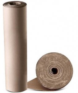 PAPELAO ONDULADO BOBINA 1.0X50MT