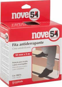 NOVE FITA ANTIDERRAPANTE PRETA 50MMX5M