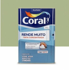 CORAL RENDE MUITO ACRIL FOSCO VERDE KIWI 16L