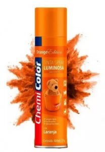 SPRAY CHEMICOLOR LUMINOSA LARANJA 400ML
