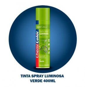 SPRAY CHEMICOLOR LUMINOSA VERDE 400ML