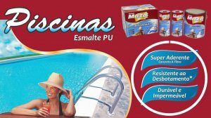 MAZA KIT PISCINA ESMALTE PU AZUL 3X1 4,5L