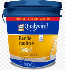 QUALYCRIL BRANCO RENDE MUITO 18 + 2L