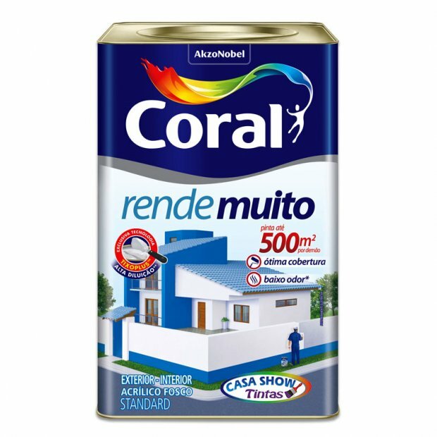 CORAL RENDE MUITO ACRIL FOSCO AZUL PROFUNDO 18L