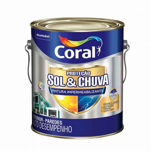 CORAL SOL E CHUVA PINTURA  IMPER. BRANCO 3.6L