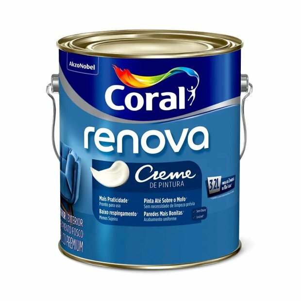 CORAL RENOVA BRANCO FOSCO 3,2L
