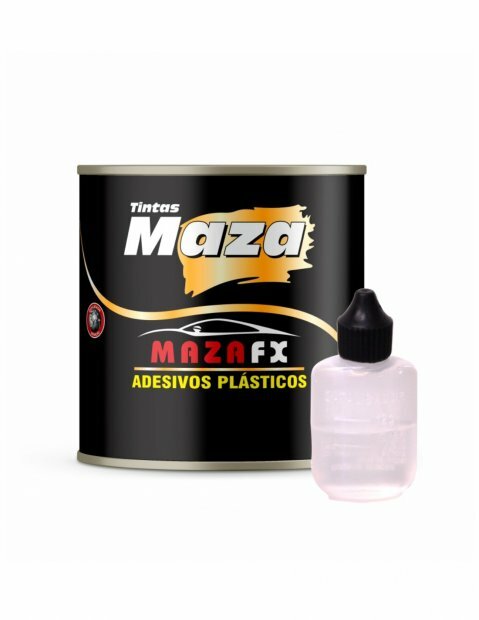 MAZA  ADESIVO PLASTICO  BRANCO 1K