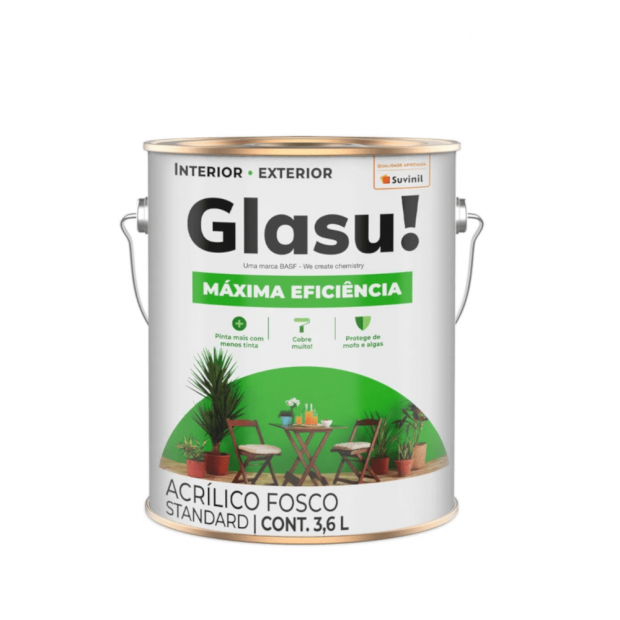 GLASURIT MAXIMA EFICIENCIA BRANCO NEVE FOSCO 3,6L