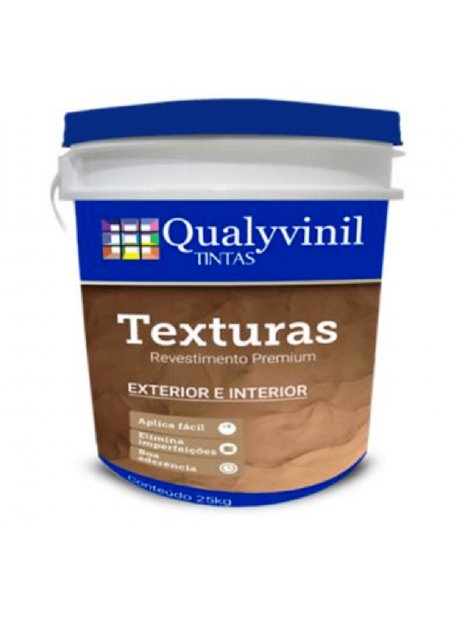 QUALYCRIL TEXTURA PROJETADA HIDRO ARTE 25KG