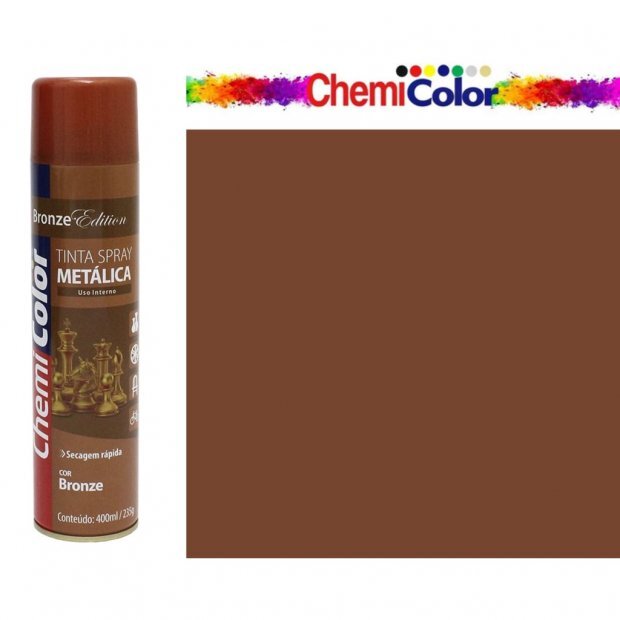 SPRAY CHEMICOLOR METALICO BRONZE 400ML