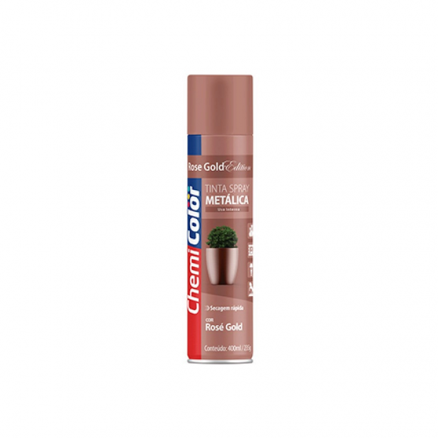 SPRAY CHEMICOLOR ROSE GOLD METALICO 400ML