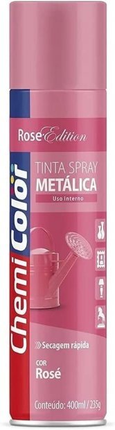 SPRAY CHEMICOLOR USO GERAL ROSA 400ML